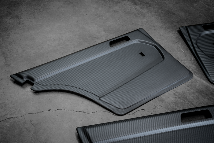 Garagistic Mercedes 190E W201 Carbon Fiber Door Card/Panels-Interior Parts-Non-Garagistic Vendor-Garagistic