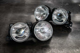 BMW E30 "Euro Smiley" Headlights - Clear Lenses-Headlights-Depo-Garagistic