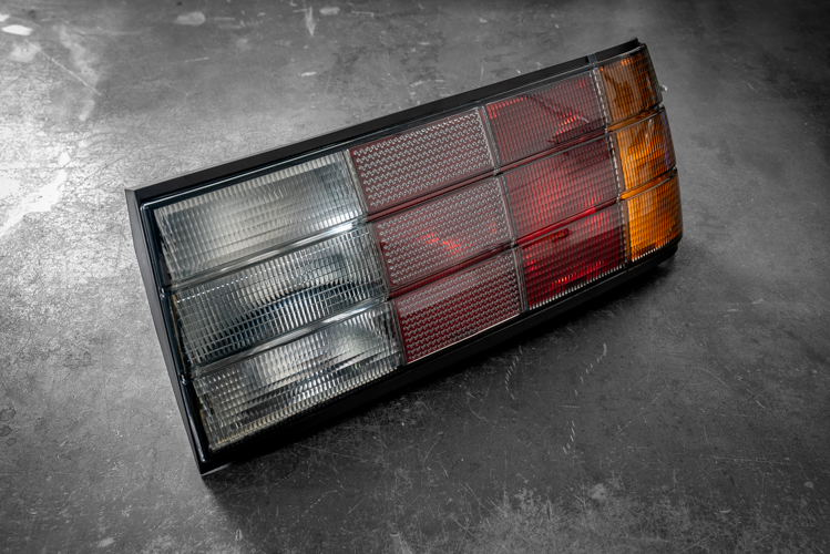 BMW E30 Late Model Clear MHW Style Tail Lights-Tail Lights-Non-Garagistic Vendor-Garagistic