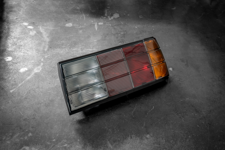 BMW E30 Late Model Clear MHW Style Tail Lights-Tail Lights-Non-Garagistic Vendor-Garagistic