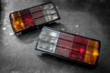 BMW E30 Late Model Clear MHW Style Tail Lights-Tail Lights-Non-Garagistic Vendor-Garagistic