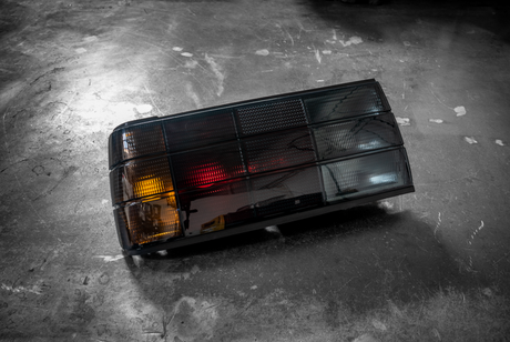 BMW E30 Late Model Smoked MHW Style Tail Lights-Tail Lights-Non-Garagistic Vendor-Garagistic