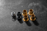 BMW E30 Throttle Cable Bushings - Billet Aluminum - M20, M10-Billet Throttle Cables-Garagistic-Bare Aluminum-Late Model E30 325 Complete Kit-Garagistic