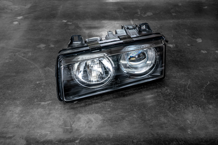 BMW E36 DEPO Euro Glass Projector Headlights - 63121387861, 63121387862-Headlights-Depo-Garagistic