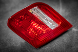 BMW E46 Coupe DEPO Red/Clear LED Tail Lights - 63216937449, 63216937450, 63216920699, 63216920700, 63216920705, 63216920706-Tail Lights-Depo-Garagistic