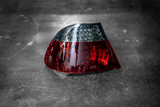 BMW E46 Coupe DEPO Red/Smoke LED Tail Lights - 63216937449, 63216937450, 63216920699, 63216920700, 63216920705, 63216920706-Tail Lights-Depo-Garagistic