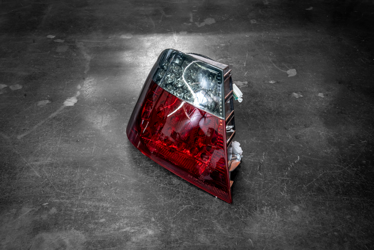 BMW E46 Coupe DEPO Red/Smoke LED Tail Lights - 63216937449, 63216937450, 63216920699, 63216920700, 63216920705, 63216920706-Tail Lights-Depo-Garagistic