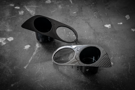 BMW E46 M3 Carbon Fog Light Cover - Hamann Style-Exterior-Non-Garagistic Vendor-Garagistic