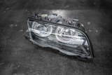 BMW E46 Sedan DEPO Black Projector Angel Eye Headlights - 63126902753, 63126902754, 63126902763, 63126902764, 63126906495, 63126906496-Headlights-Depo-Garagistic