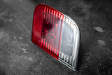 BMW E46 Sedan DEPO Smoked Red/Clear Tail Lights - 63216946533, 63216946534, 63216907945, 63216907946-Tail Lights-Depo-Garagistic