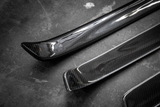 BMW E90 Carbon Fiber Inside door sill trim cover - 4 door and E91 Wagon compatible-Interior Parts-Non-Garagistic Vendor-Garagistic