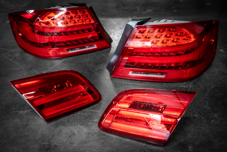 BMW E92 DEPO Euro OEM Style LCI Tail Lights - 63217251959, 63217251960, 63217252779, 63217252780-Tail Lights-Depo-Garagistic