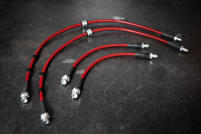 BMW M2 F87 Stainless Steel Complete 6 Brake Line Kit - DOT Compliant-Brake Lines-Garagistic-No clutch line-Garagistic