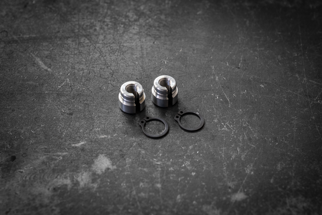 BMW Throttle Cable Bushings - Billet Aluminum - E36, E39, E38, M50 swaps-Billet throttle Cable Bushings-Garagistic-Aluminum-Garagistic