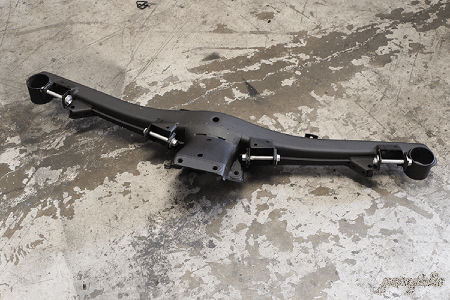 E24 and E28 Adjustable Rear Subframe Conversion-Subframes-Non-Garagistic Vendor-Black-I will supply my core upfront-Garagistic