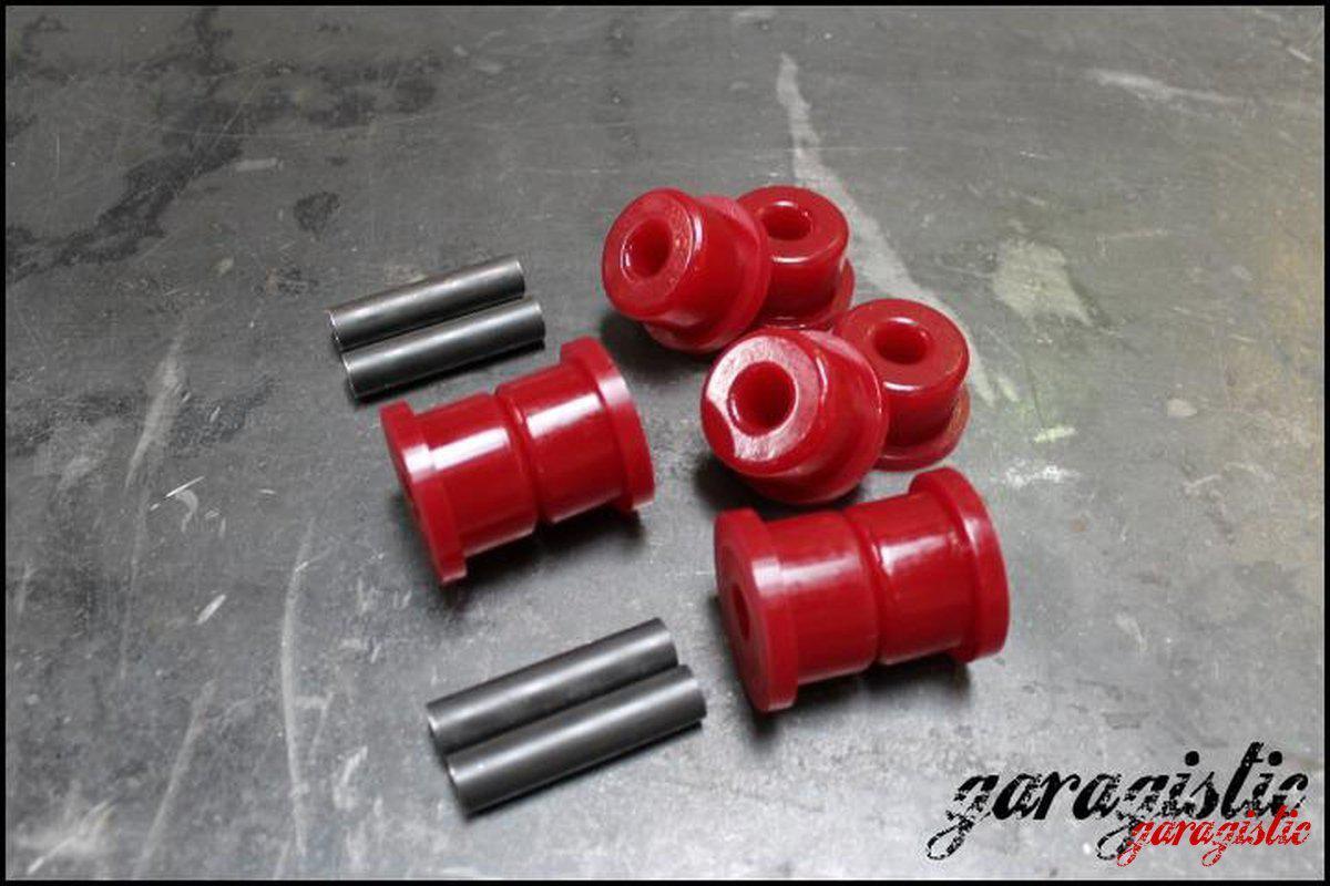 E28/E24/E34 44mm Rear Trailing Arm Bushings-Rear Suspension Bushings-Garagistic-80A Soft Poly (AutoX/Street)-Garagistic