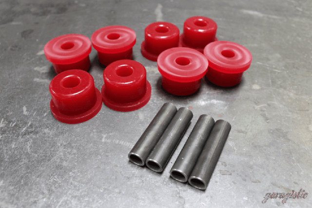 E28/E24/E34 44mm Rear Trailing Arm Bushings-Rear Suspension Bushings-Garagistic-80A Soft Poly (AutoX/Street)-Garagistic