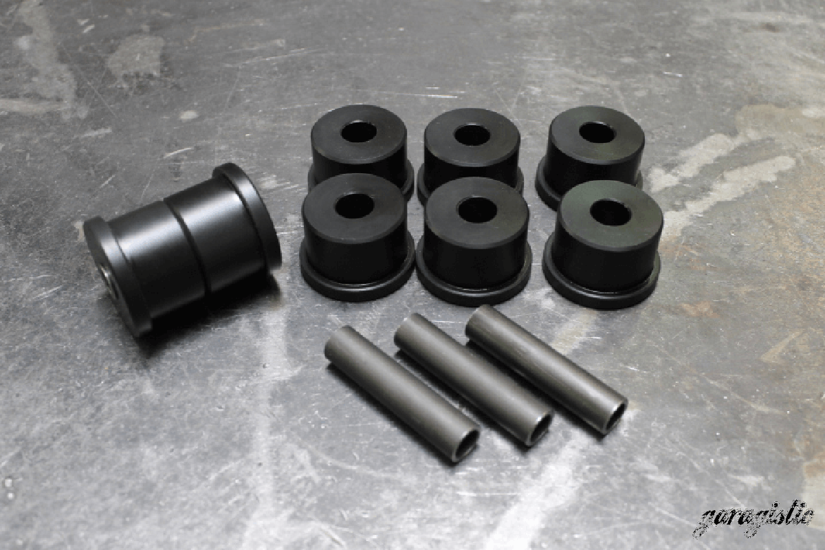 E28/E24/E34 44mm Rear Trailing Arm Bushings-Rear Suspension Bushings-Garagistic-Delrin (race only)-Garagistic