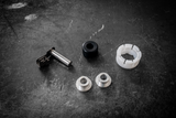 E30 Delrin Round Shifter Bushing Kit-Shifter Bushing Kits-Garagistic-Aluminum-No carrier assembly-Garagistic