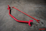 E30 Front + Rear Strut Bar Package-Strut Bar Combos-Garagistic-Red-Garagistic