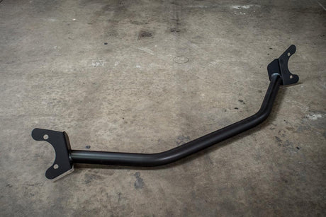 E30 Garagistic Front Strut Bar - M42, M20, M50 Compatible-Steel Strut Bars-Garagistic-Black-Garagistic