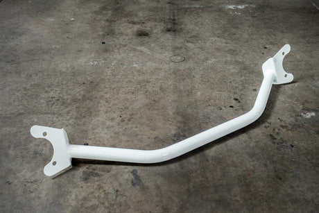 E30 Garagistic Front Strut Bar - M42, M20, M50 Compatible-Steel Strut Bars-Garagistic-White-Garagistic