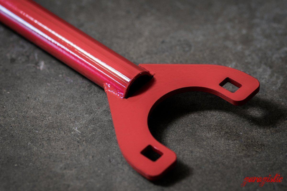 E30 Garagistic Rear Strut Bar-Strut Bars-Garagistic-Red-Garagistic