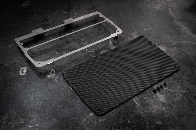 E30 HVAC Delete Panel - 318, 325i/is/e/es, M3-Interior Parts-Garagistic-Carbon Fiber-Garagistic