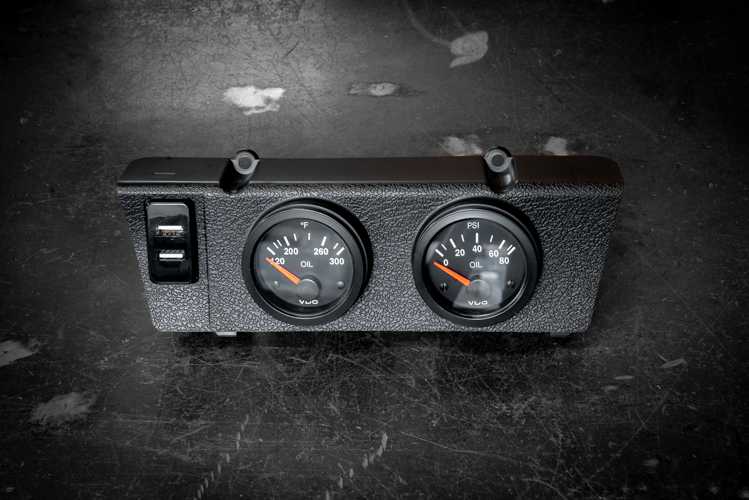 E30 Luxury Gauge Pod w/ USB plug-Interior Parts-Garagistic-Garagistic