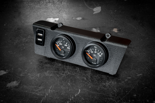 E30 Luxury Gauge Pod w/ USB plug-Interior Parts-Garagistic-Garagistic