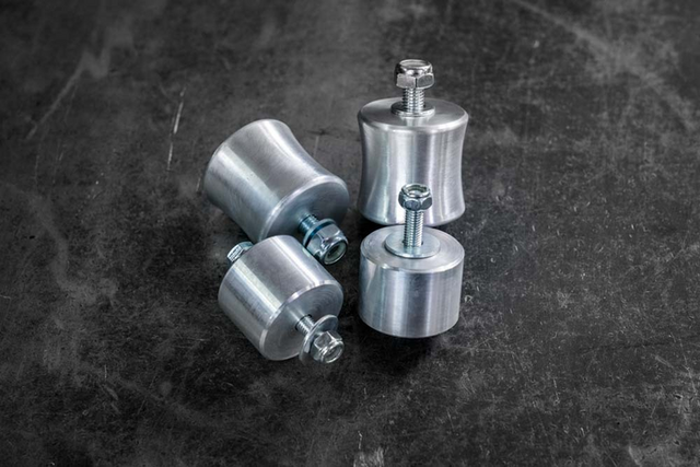 E30 M20 Solid Aluminum Engine Mounts and Trans Set-Motor and Trans Bushing Combos-Garagistic-Garagistic