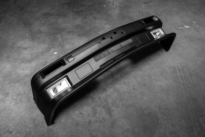 E30 M3 Style Front Bumper - Aftermarket Replacement-Body Panels-Non-Garagistic Vendor-No foglights-Garagistic