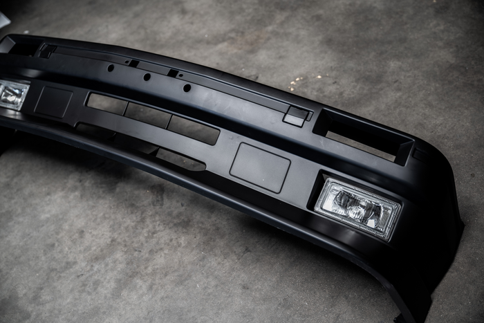 E30 M3 Style Front Bumper - Aftermarket Replacement-Body Panels-Non-Garagistic Vendor-No foglights-Garagistic