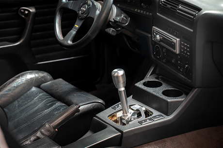 E30 "PRO" Self Centering Chassis Short Shifter-Solid mount shifter-Garagistic-Bare-OEM-Aluminum Standard-Garagistic