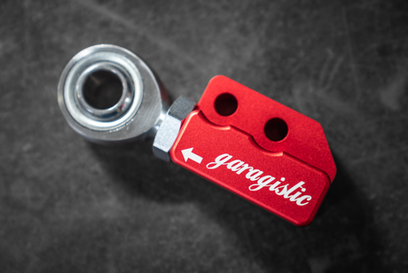 E30/E36 Adjustable Front Control Arm Mount-Billet Control Arm Mounts-Garagistic-Anodized Red-Garagistic