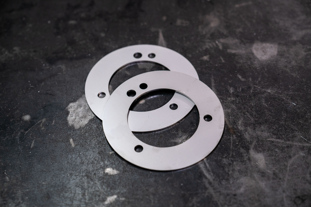 E36 High Adjustment Front Strut Reinforcement Plate - 31312489795-Steel Reinforcements-Garagistic-Garagistic