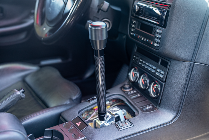 E36 "PRO" Self Centering Chassis Short Shifter-Solid mount shifter-Garagistic-Bare-Short-Delrin Standard-Garagistic