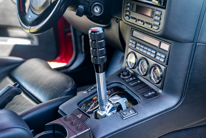 E36 "PRO" Self Centering Chassis Short Shifter-Solid mount shifter-Garagistic-Bare-Short-Delrin Standard-Garagistic