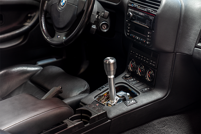 E36 "PRO" Self Centering Chassis Short Shifter-Solid mount shifter-Garagistic-Bare-OEM-Aluminum Standard-Garagistic