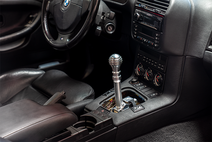 E36 "PRO" Self Centering Chassis Short Shifter-Solid mount shifter-Garagistic-Bare-OEM-Honeycomb-Garagistic