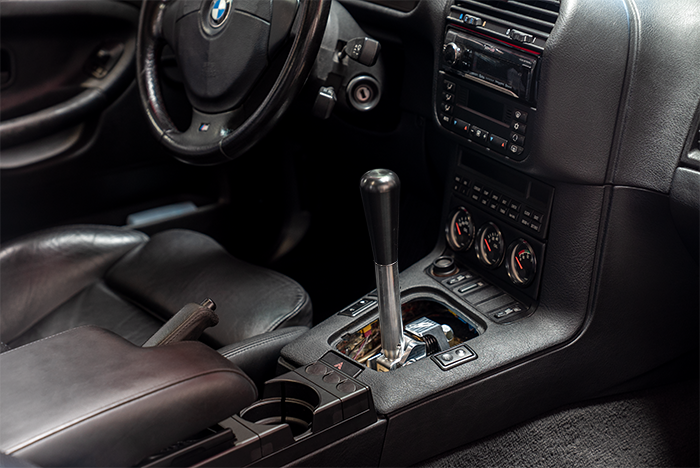 E36 "PRO" Self Centering Chassis Short Shifter-Solid mount shifter-Garagistic-Bare-Short-Delrin Bat-Garagistic