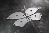 E36 Rear Subframe Mount Chassis Reinforcement Plates-Steel Reinforcements-Garagistic-Garagistic