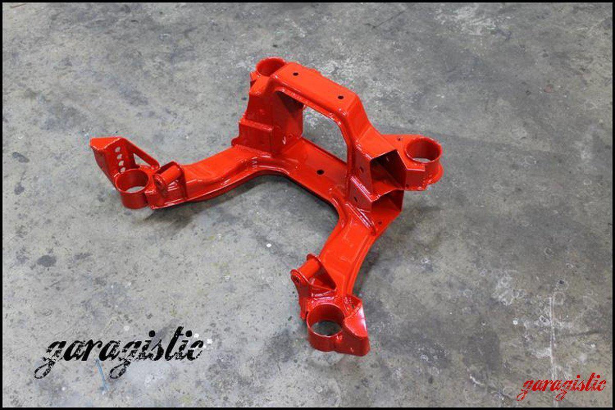 E36 Reinforced Rear Subframe-Subframes-Non-Garagistic Vendor-I will return my core after-Red-Garagistic