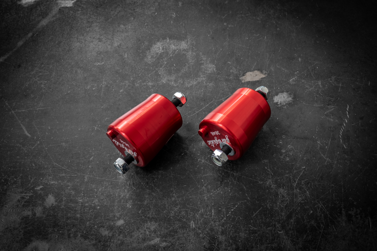 E36/Z3 M5X/S5X Polyurethane Motor Mount Bushings-Motor Mount Bushings-Garagistic-Aluminum (Hardcore)-Garagistic