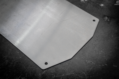 E46 Blower Delete Firewall Panel - Spec E46, 330, 325-Interior Parts-Garagistic-Aluminum-Garagistic