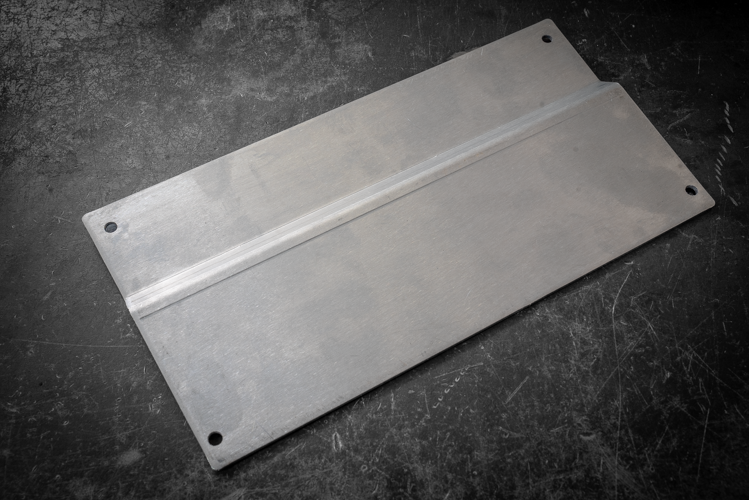 E46 HVAC Delete Aluminum Race Panel-Interior Parts-Garagistic-Garagistic