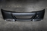 E46 M3 CSL Style Front Bumper with Carbon Fiber Splitters for E46 Non-M Coupe-Body Panels-Non-Garagistic Vendor-Garagistic