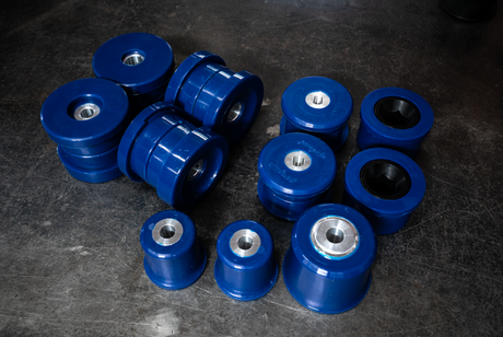 E46 NON-M Complete Polyurethane Suspension Kit - Full Bushing Kit-Complete Bushing Kit-Garagistic-95A hard poly (aggressive street/track)-Small Hex (21-22mm)-No thanks-Garagistic