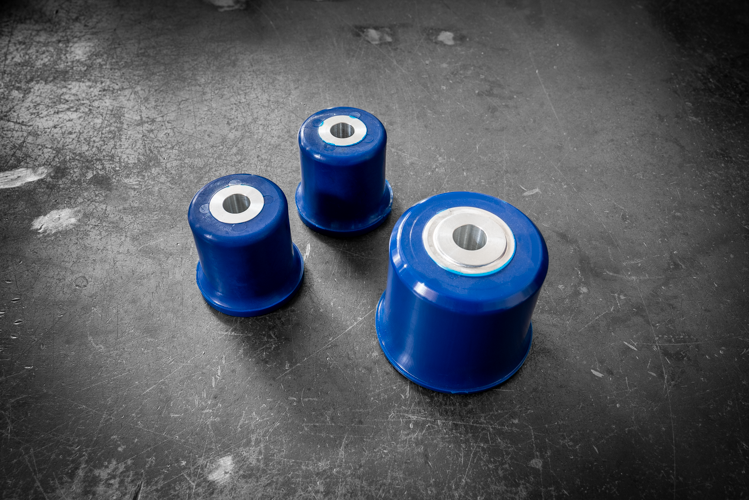 E46 (Non-M) Complete Polyurethane Differential Carrier Bushing Set-Diff Bushings-Garagistic-95a-No thanks-Garagistic