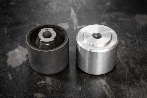 E46 (Non-M), Z4, F22 Solid Aluminum Rear Differential Carrier Bushing - 330i, 325i-Diff Bushings-Garagistic-Garagistic